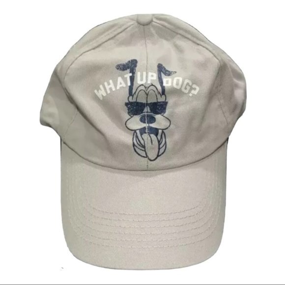 NEW DISNEY PLUTO WHAT UP DOG? HAT DISNEY PARKS - Picture 1 of 2